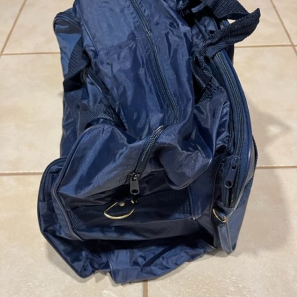 HOLLAND AMERICA LINE CRUISE Nylon Duffle Tote Travel Carry-On Expandable Bag - Picture 8 of 9